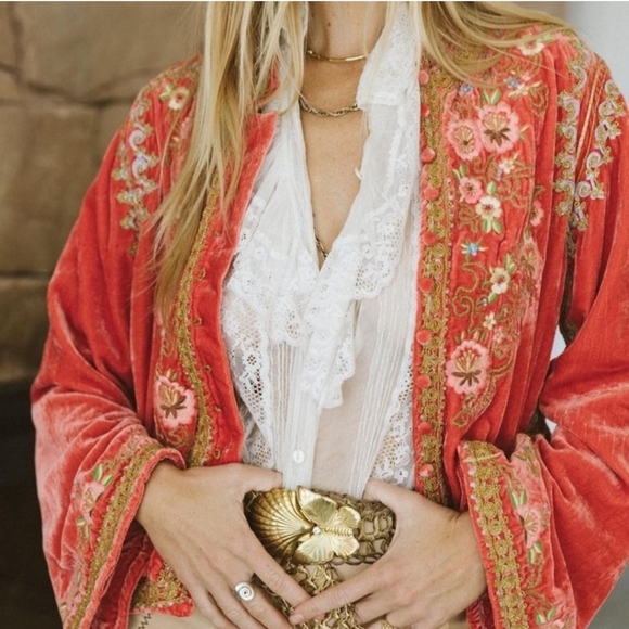 Chasing Unicorns Dark Horse Velvet Jacket - Picture 3 of 12